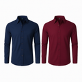 COMPRE 1 Y LLÉVATE 2 - CAMISA MANGA LARGA ULTRA TECNOLÓGICA - NO SE ARRUGA