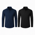COMPRE 1 Y LLÉVATE 2 - CAMISA MANGA LARGA ULTRA TECNOLÓGICA - NO SE ARRUGA