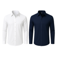 COMPRE 1 Y LLÉVATE 2 - CAMISA MANGA LARGA ULTRA TECNOLÓGICA - NO SE ARRUGA